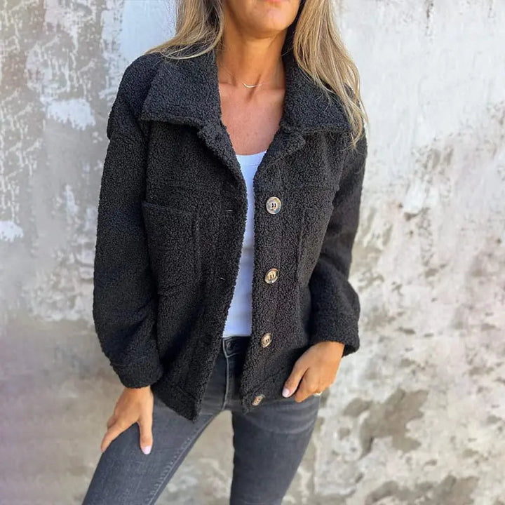 SOFIA | TEDDY FLEECE JACKET