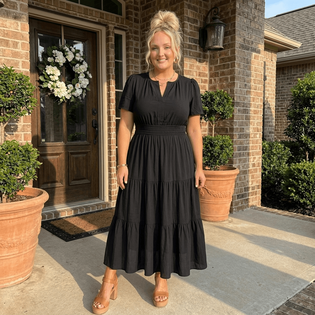 Sarah Casual Maxi Dress
