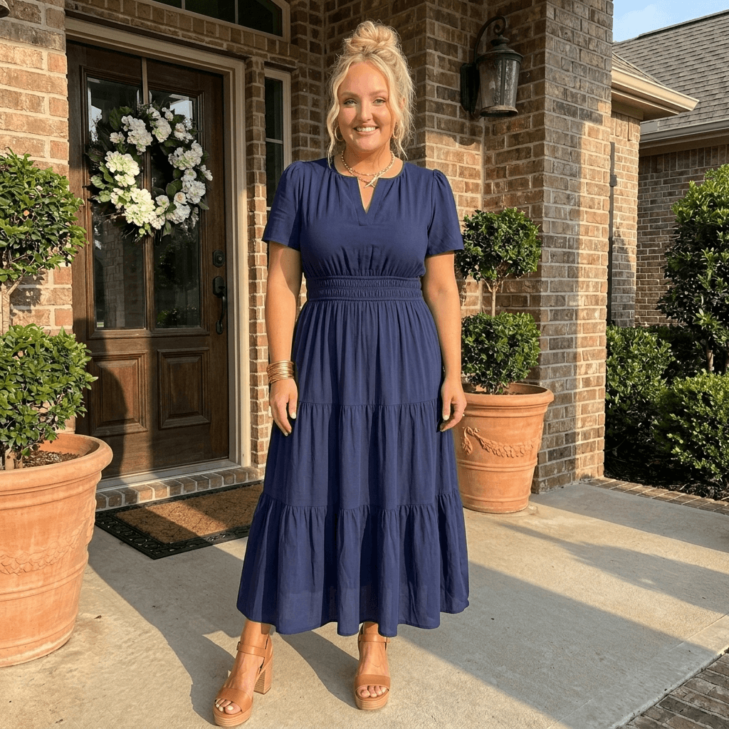 Sarah Casual Maxi Dress