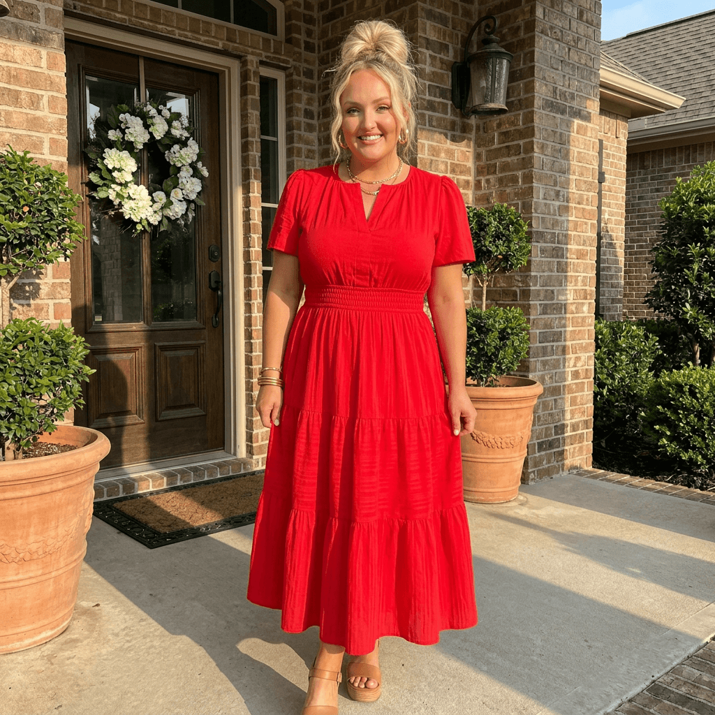 Sarah Casual Maxi Dress