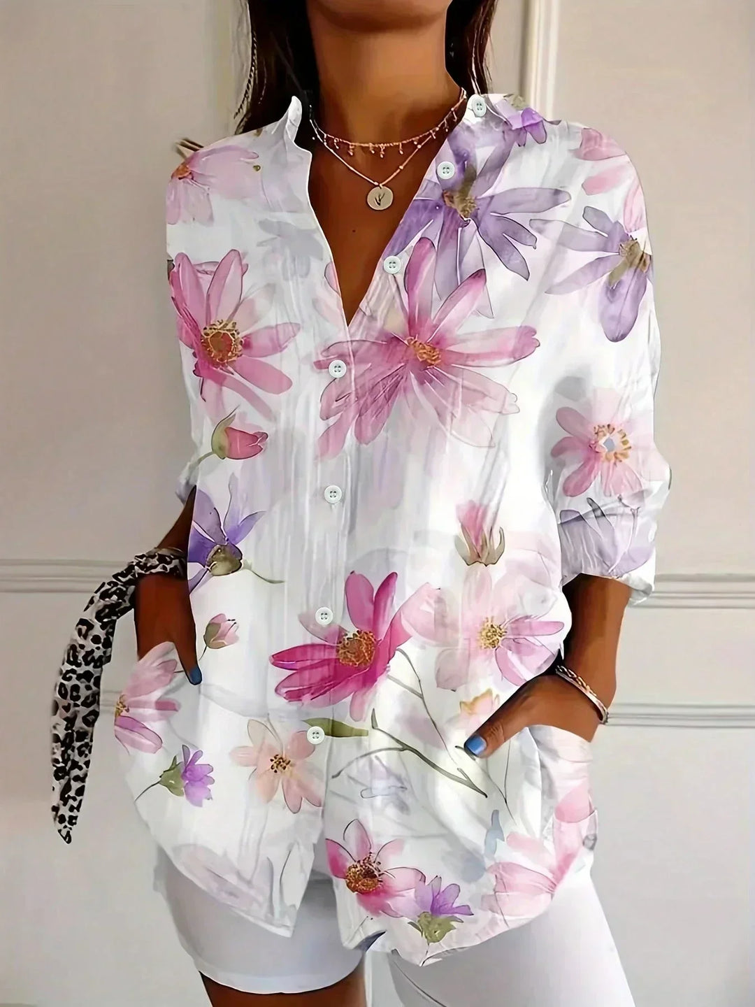 Lara™ | Stylish Classic Blouse