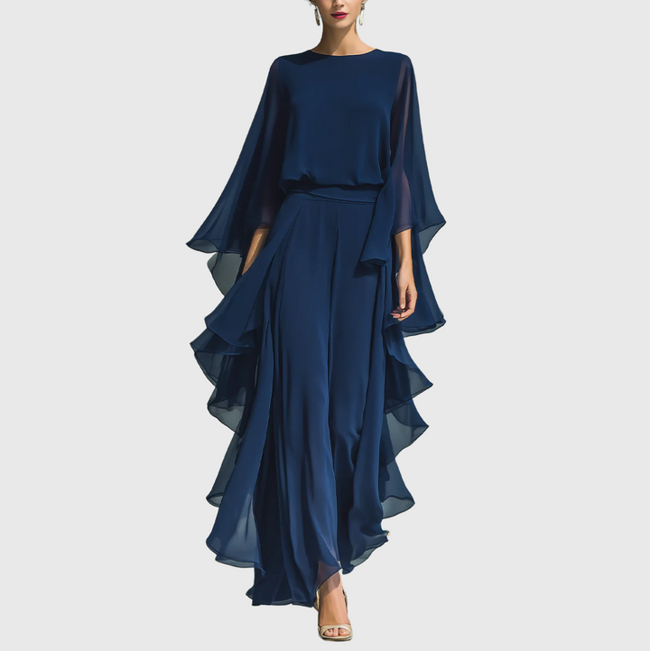 Aurelia | Graceful and Fluid Evening Jumpsuit