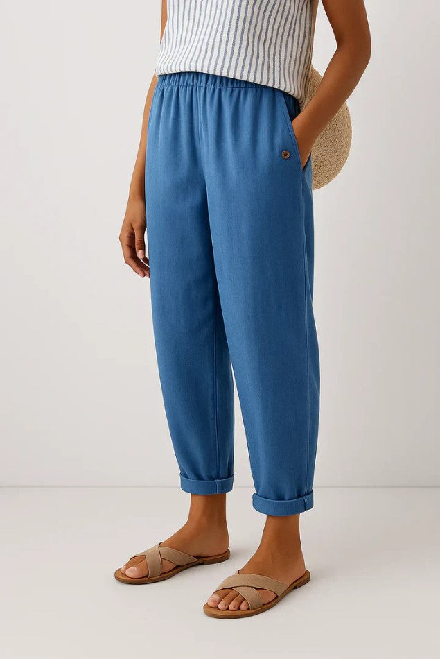 Angelina™ | Timeless Linen-Cotton Trousers