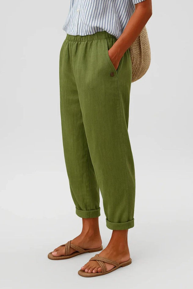 Angelina™ | Timeless Linen-Cotton Trousers