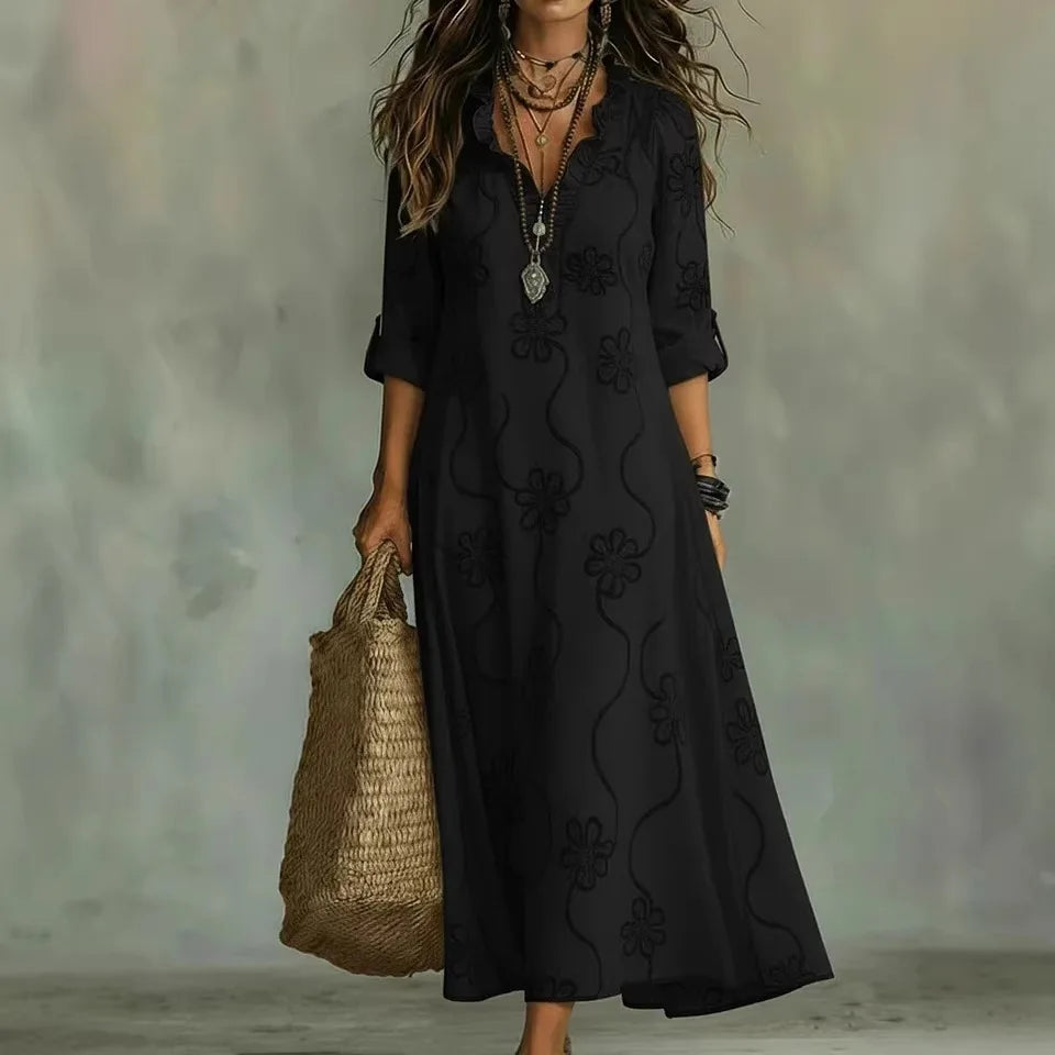 Sienna™ | Tummy-Covering Floral Summer Dress