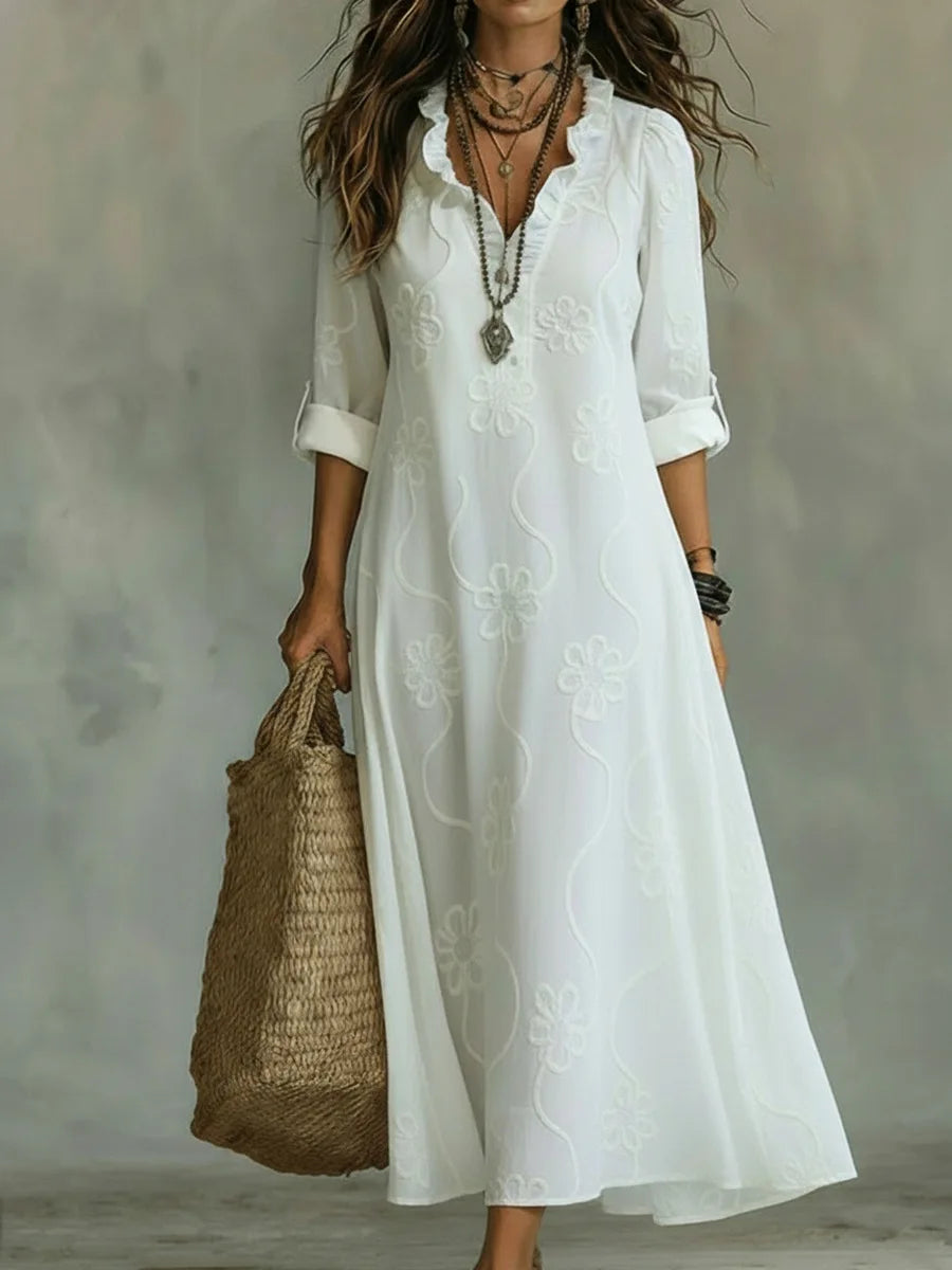 Abby - Floral Maxi Dress for Summer Days