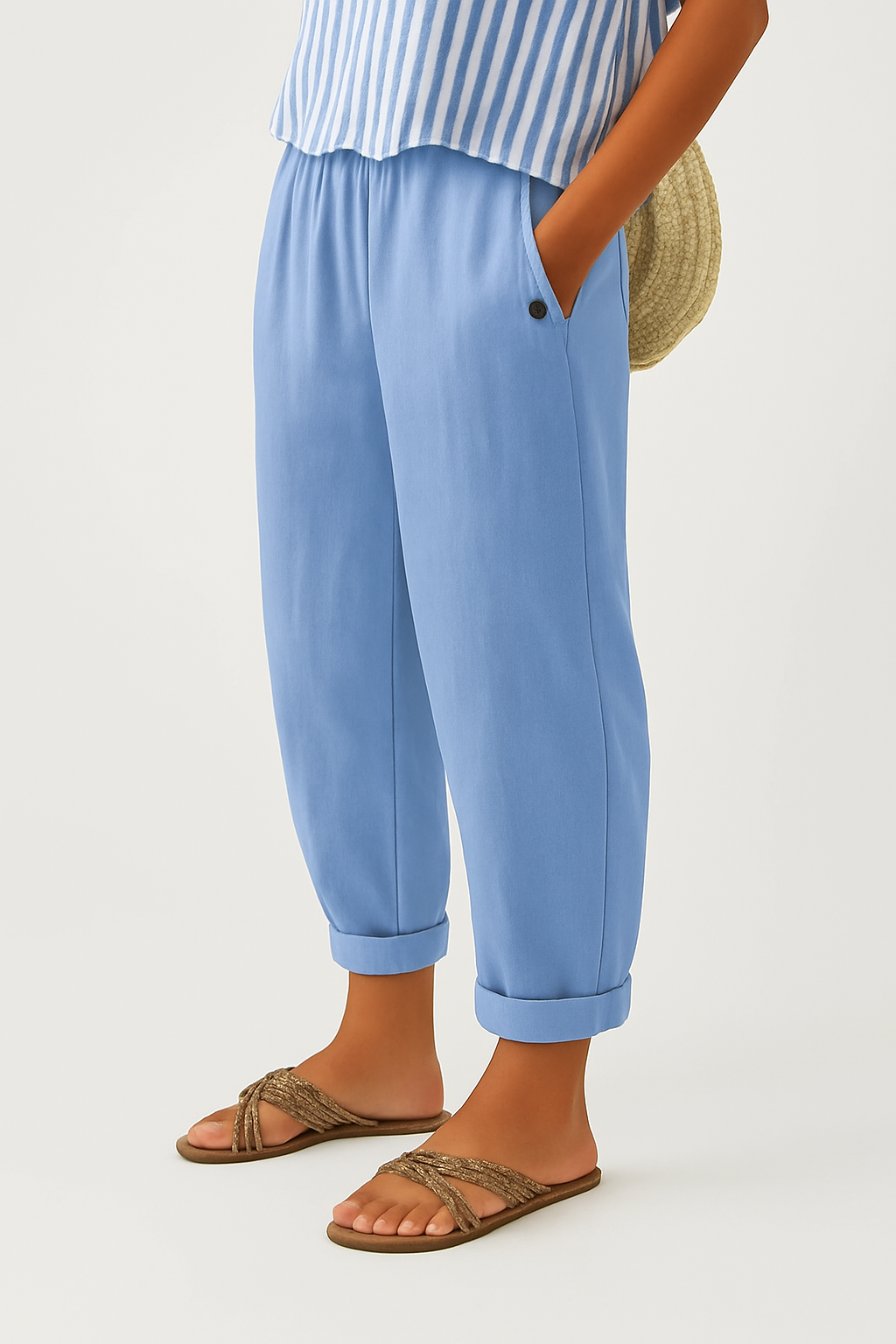 Angelina™ | Timeless Linen-Cotton Trousers