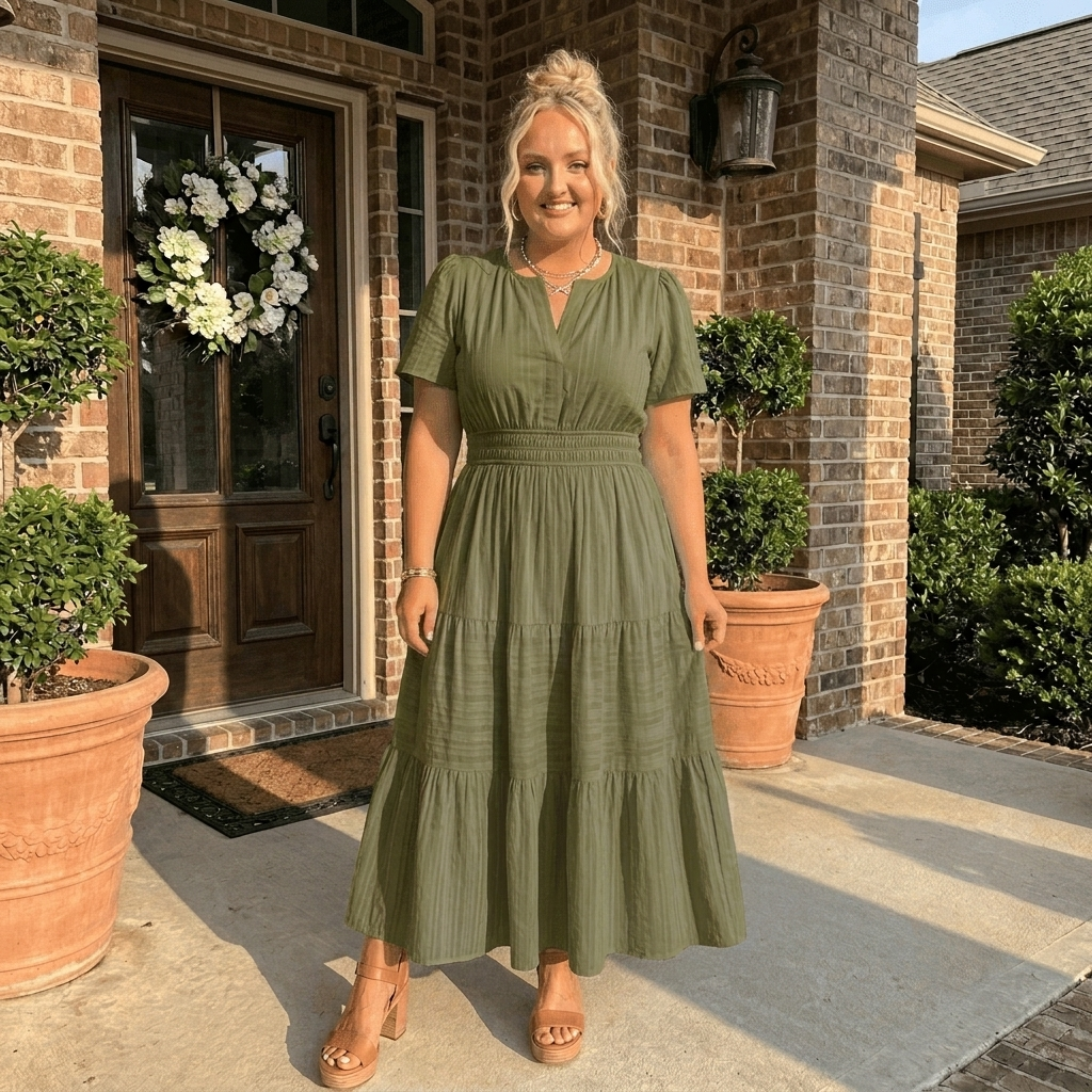 Sarah Casual Maxi Dress