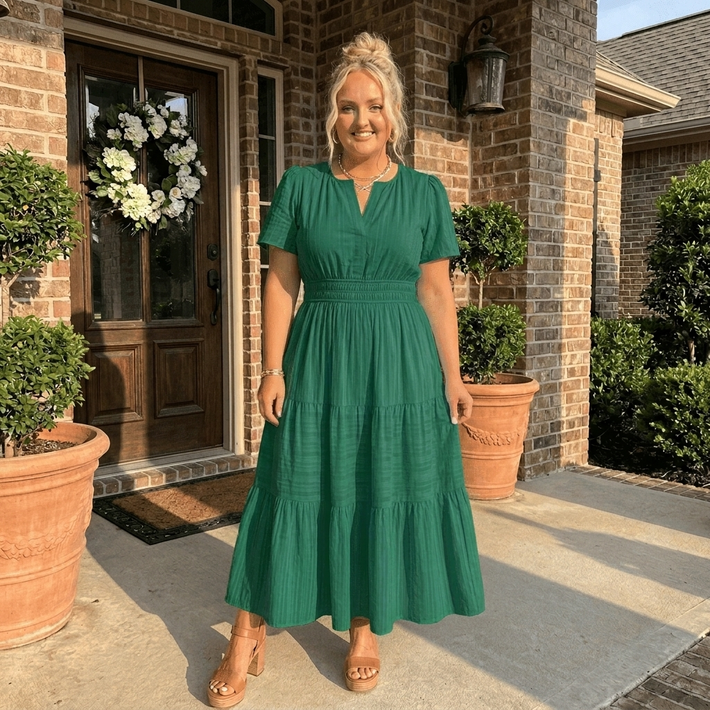 Sarah Casual Maxi Dress