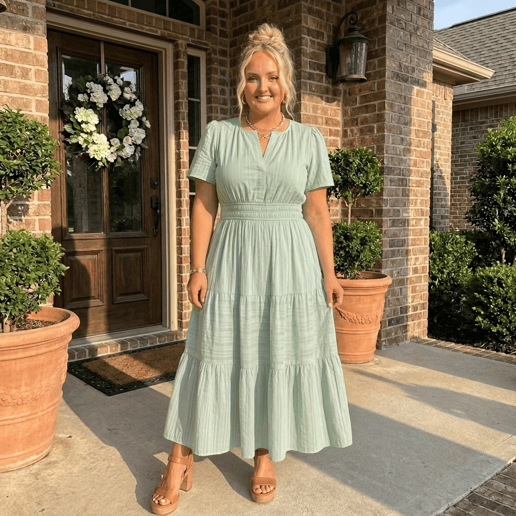 Sarah Casual Maxi Dress