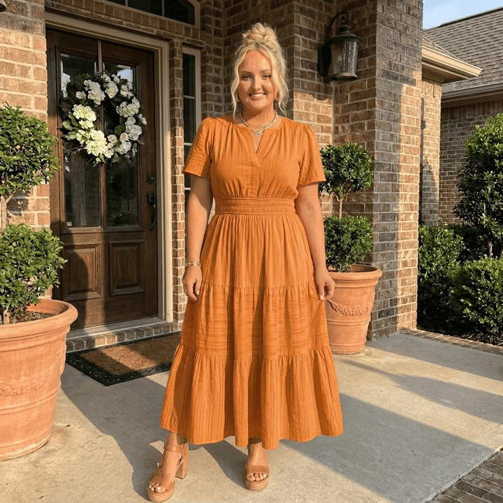 Sarah Casual Maxi Dress