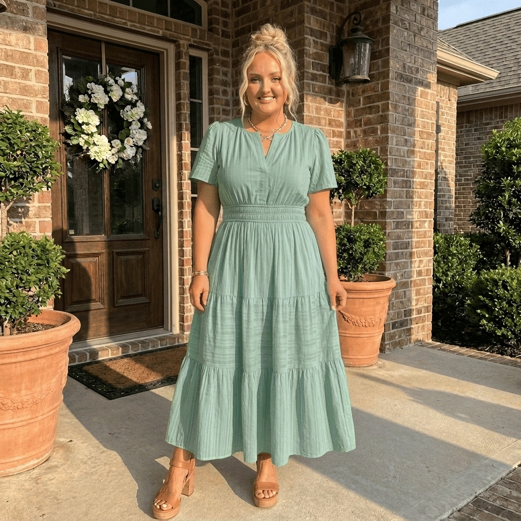 Sarah Casual Maxi Dress