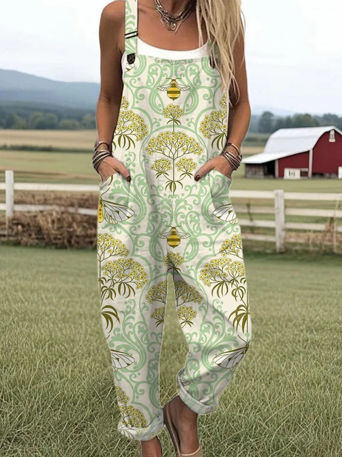 Honeybee Bloom Dungaree