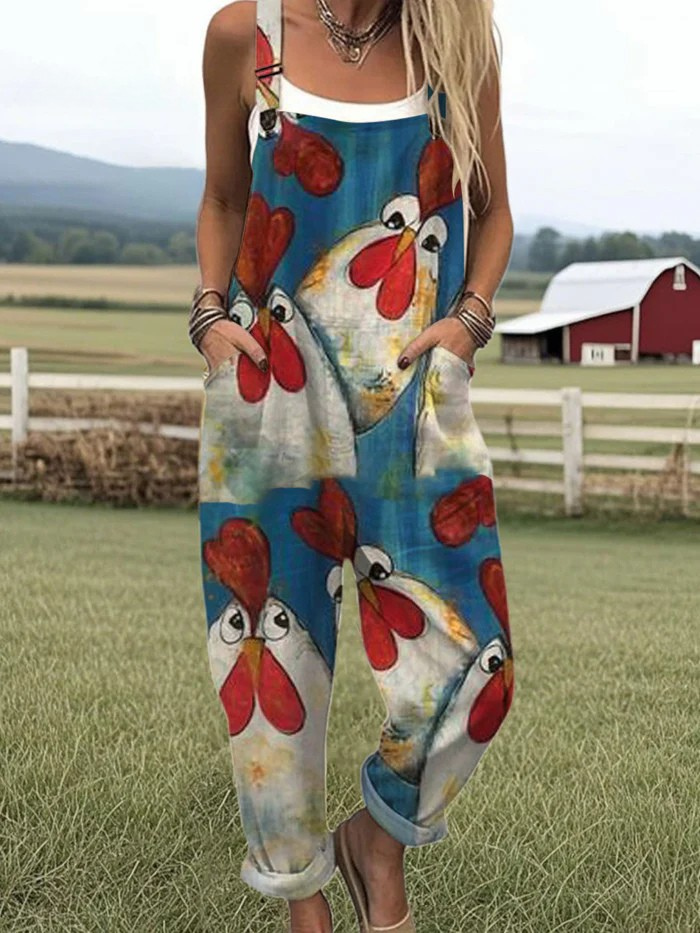 Cluckin’ Cute Dungaree
