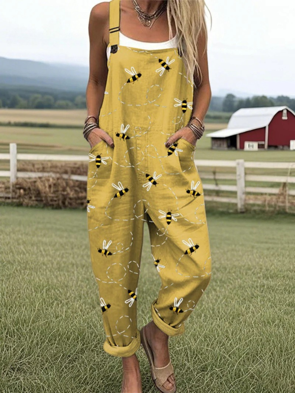 Honeybee Meadow Dungaree