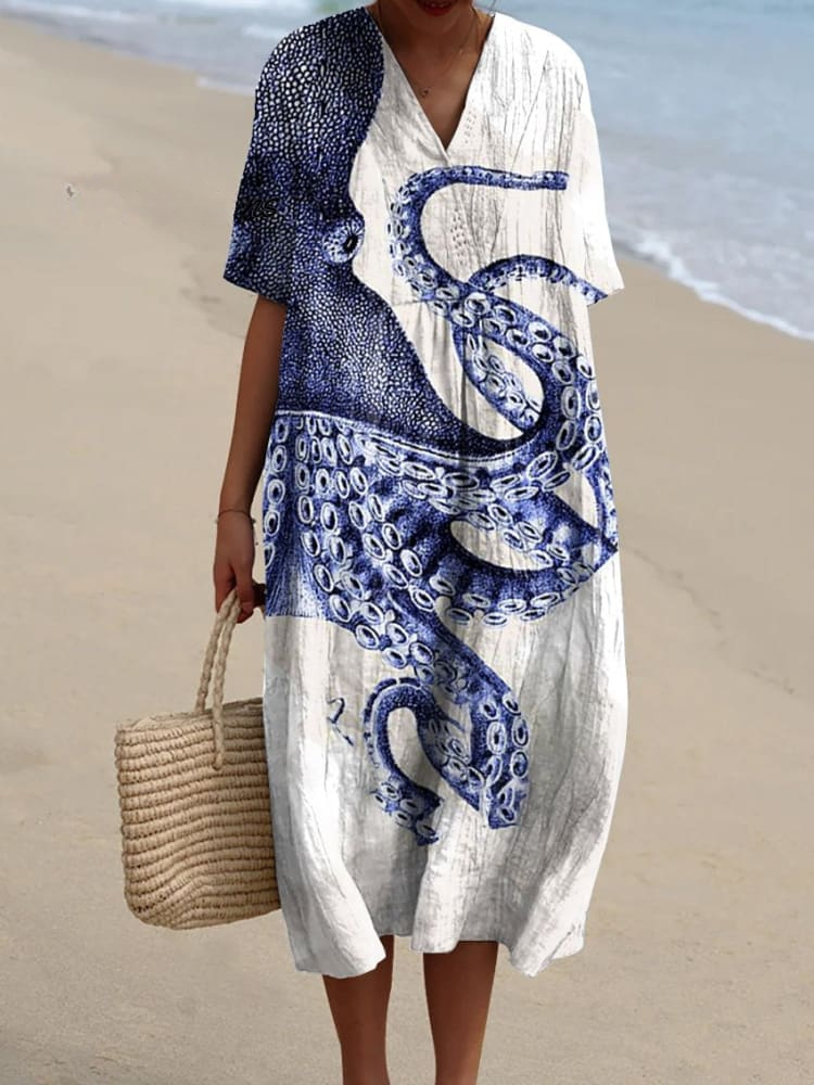 Casual Dress with Women&