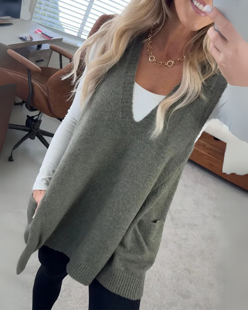 Anisha | Cozy Knit Vest