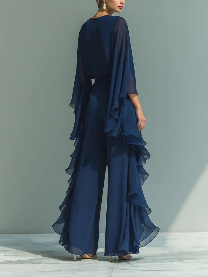 Aurelia | Graceful and Fluid Evening Jumpsuit