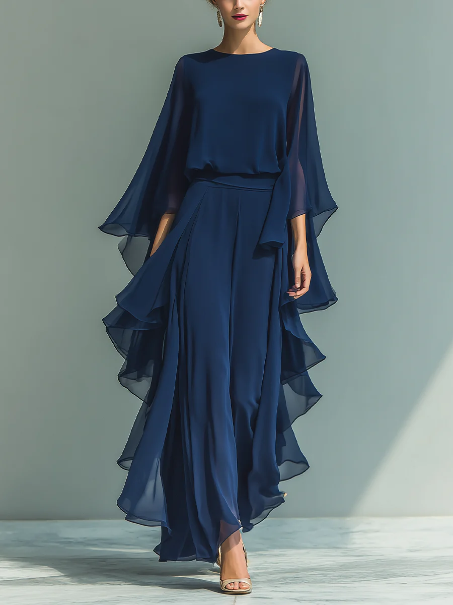 Aurelia | Graceful and Fluid Evening Jumpsuit