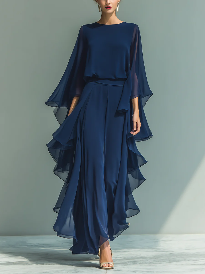 Aurelia | Graceful and Fluid Evening Jumpsuit