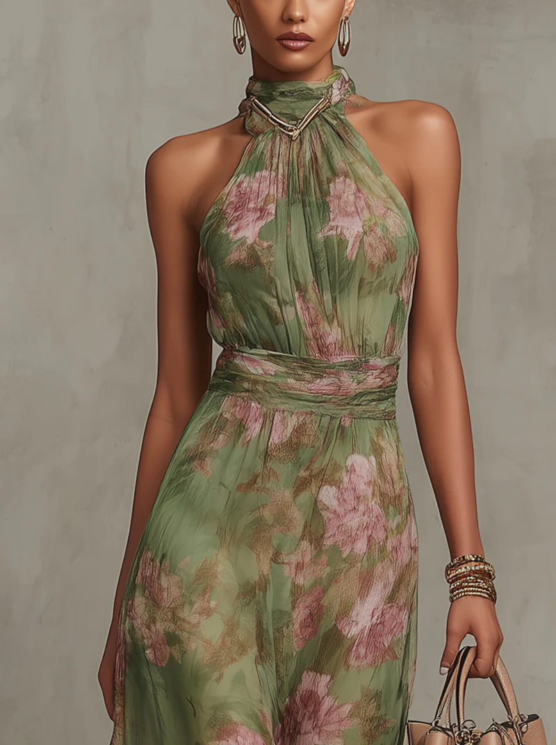 Livia | Floral Maxi Dress