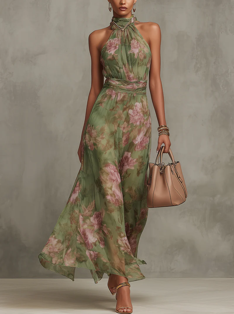 Livia | Floral Maxi Dress