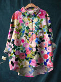 Lisa | Vibrant Floral Shirt