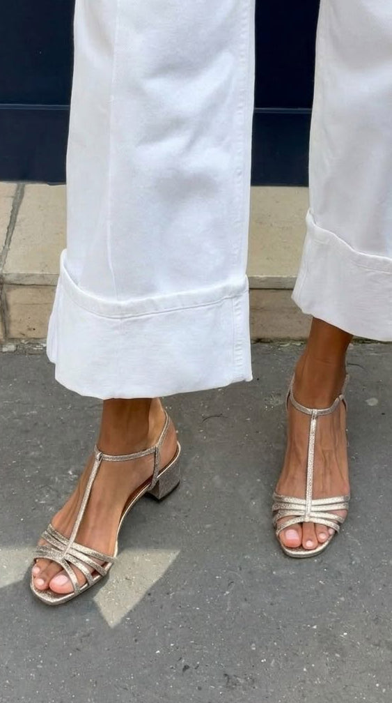 Liset – Golden Everyday Elegance Sandals