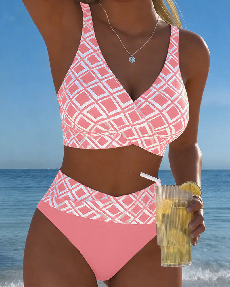 Martina | Diamond Pattern Bikini