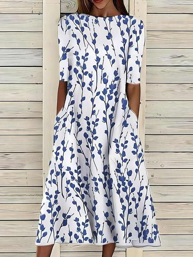 Angela | Coastal Bloom Dress
