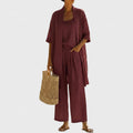 Elegant Minimalist 3-Piece Set: Lightweight and Breathable