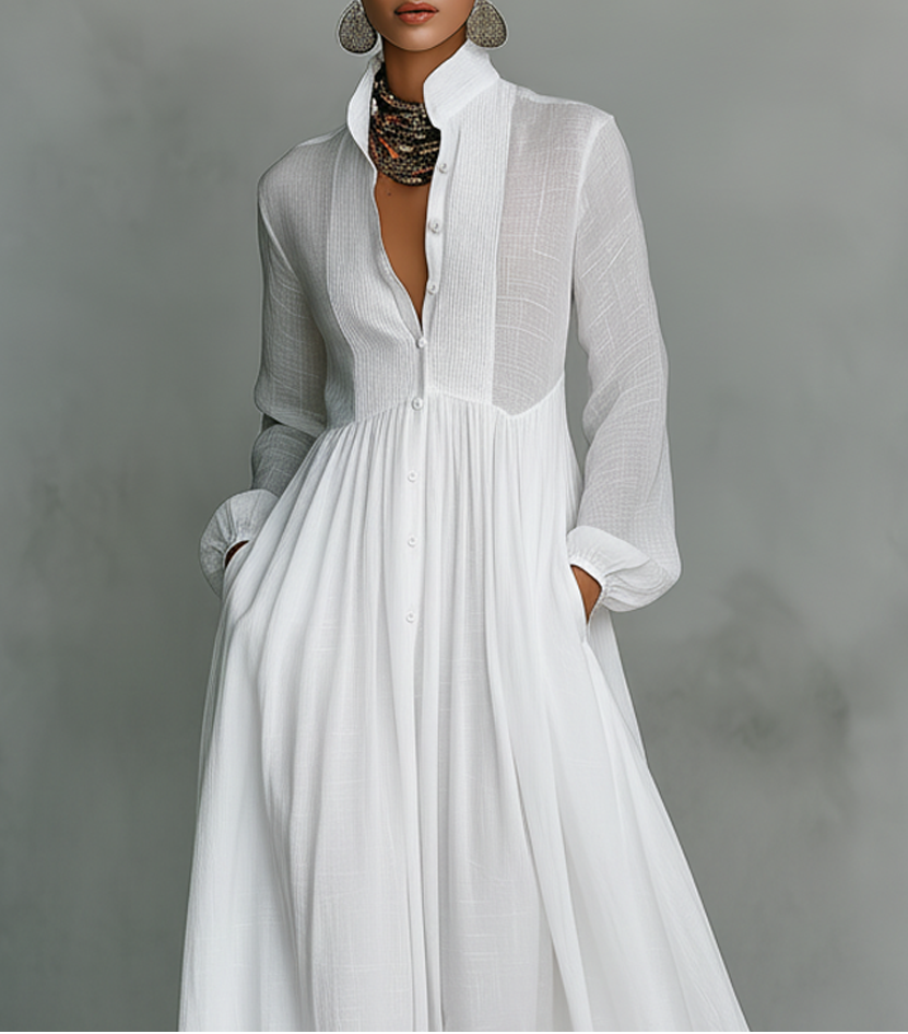 Veronica | Long Sleeve Maxi