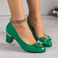 Evelyn | Classic Bow Heels