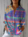 Selena | Vivid Garden Blouse