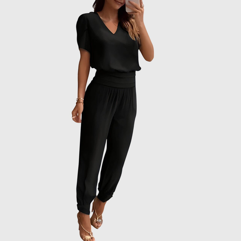 Jennifer™ | Chic Blouse and Pants Ensemble