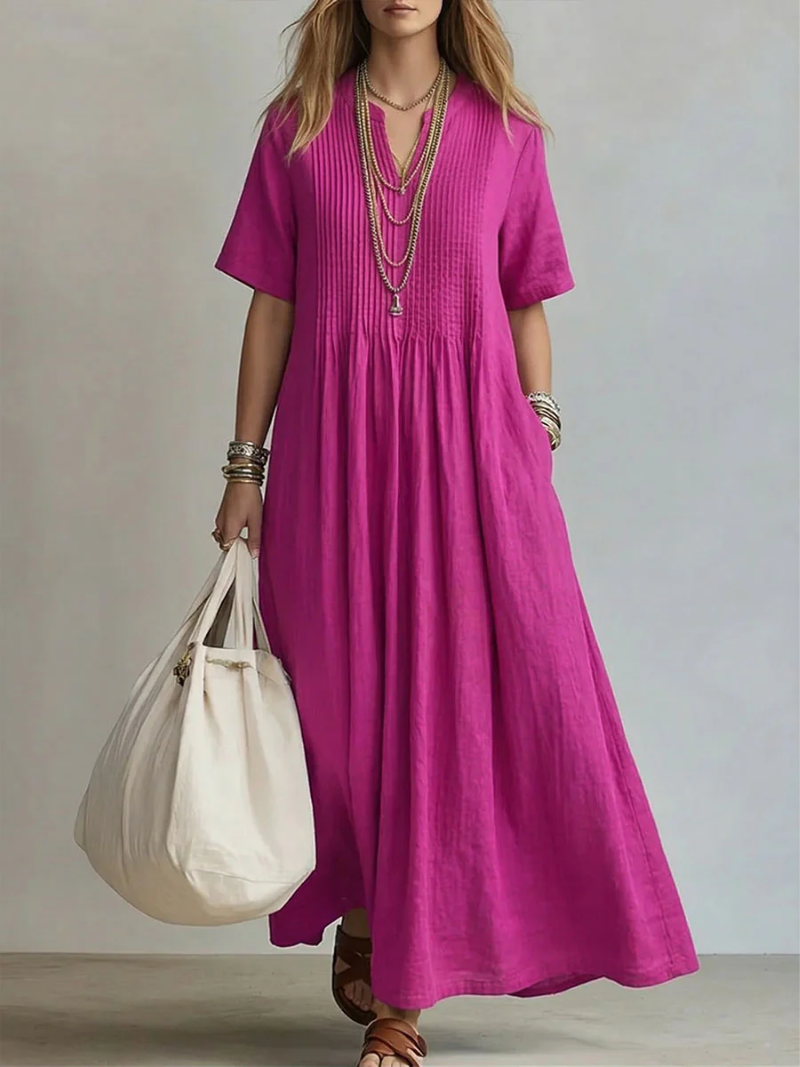 Noor | Pleated Dress