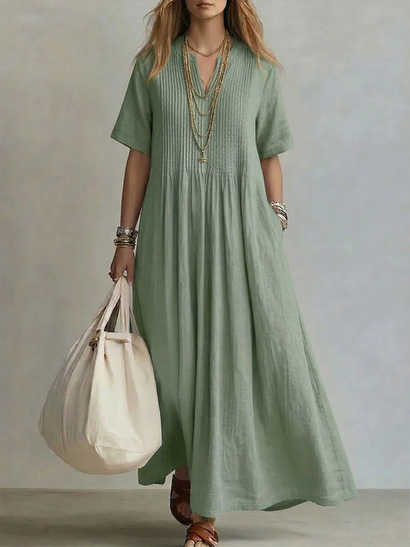 Noor | Pleated Dress