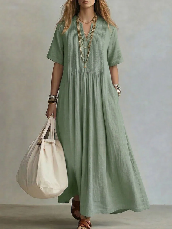 Noor | Pleated Dress