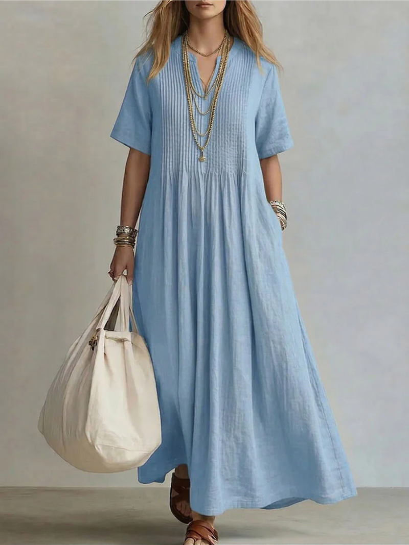 Noor | Pleated Dress