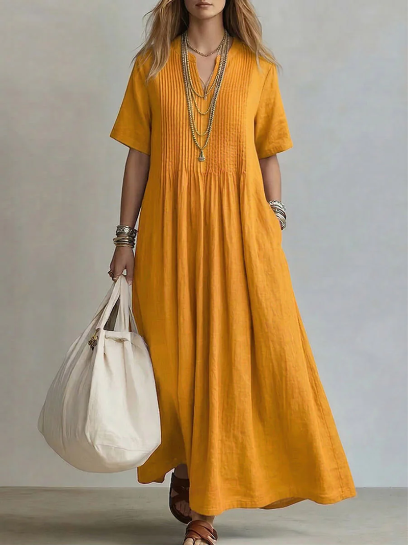 Noor | Pleated Dress