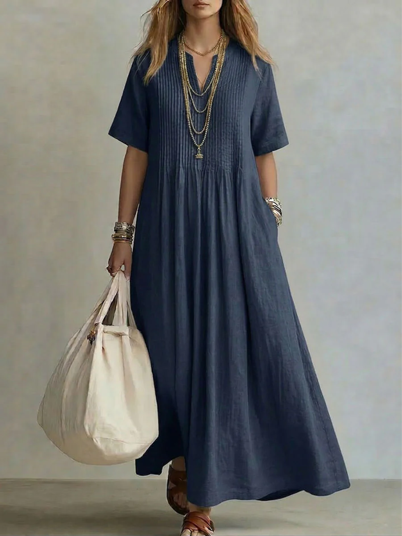 Noor | Pleated Dress