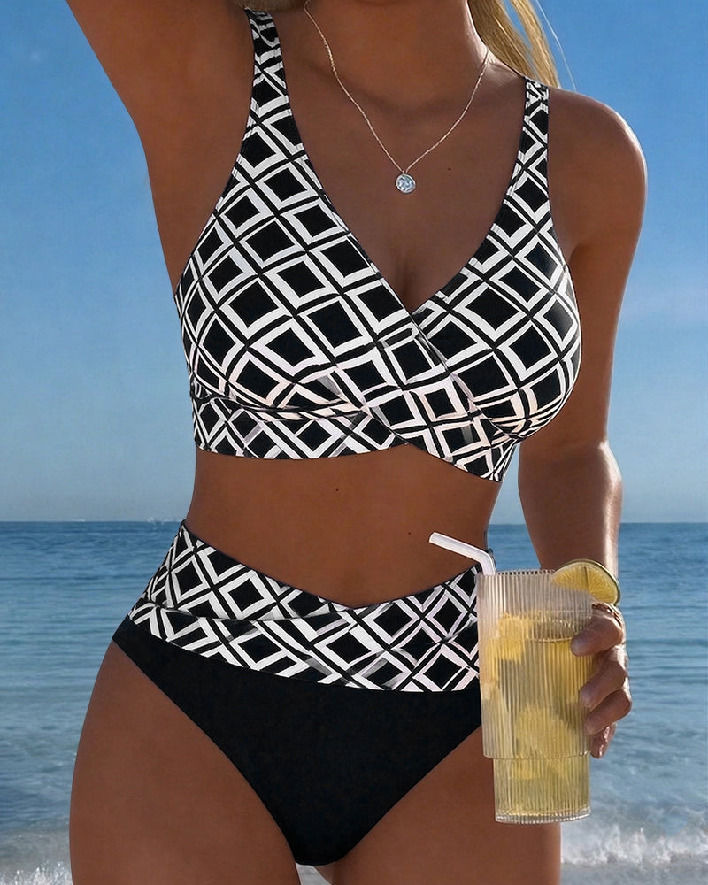 Martina | Diamond Pattern Bikini