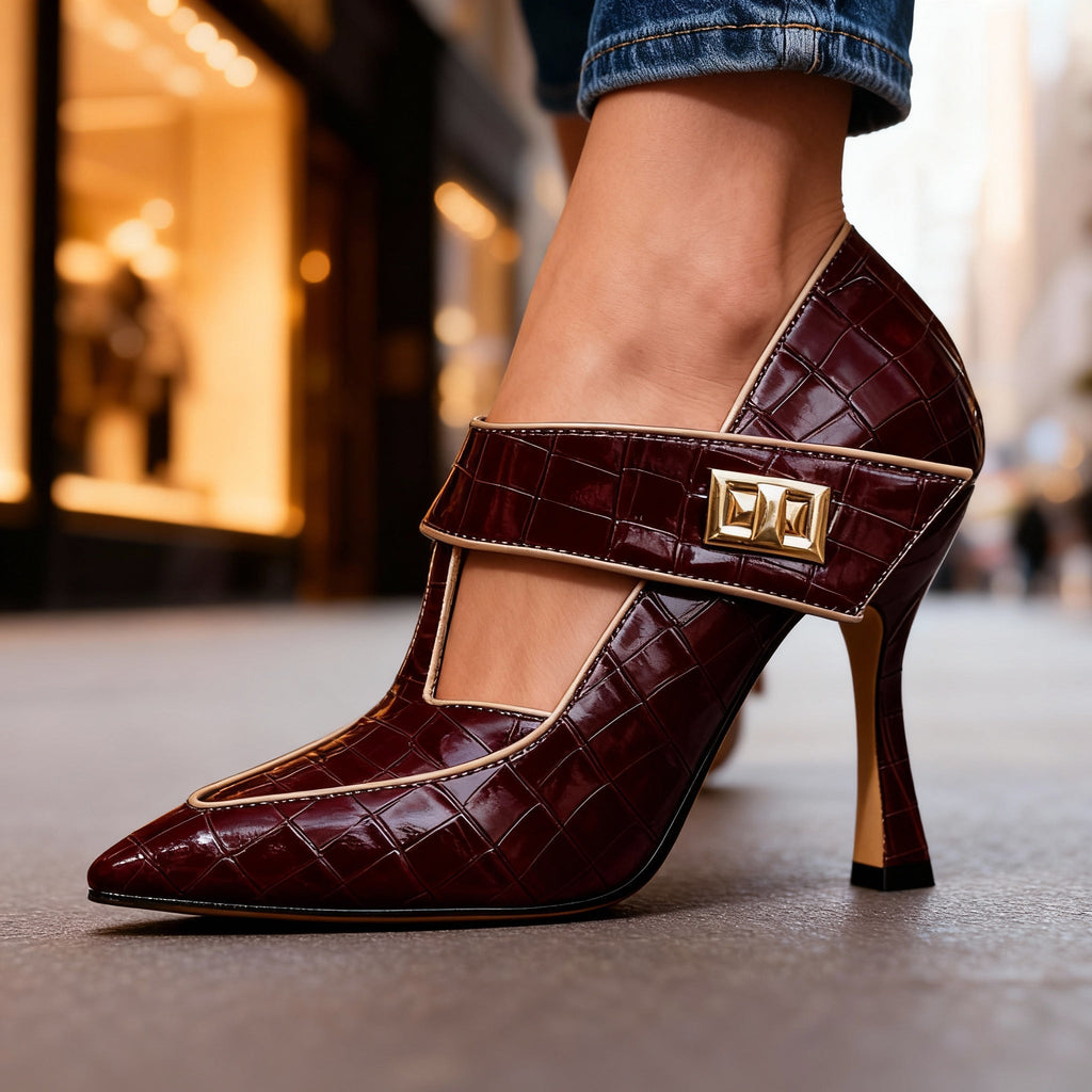 Jane | T-Strap Heels