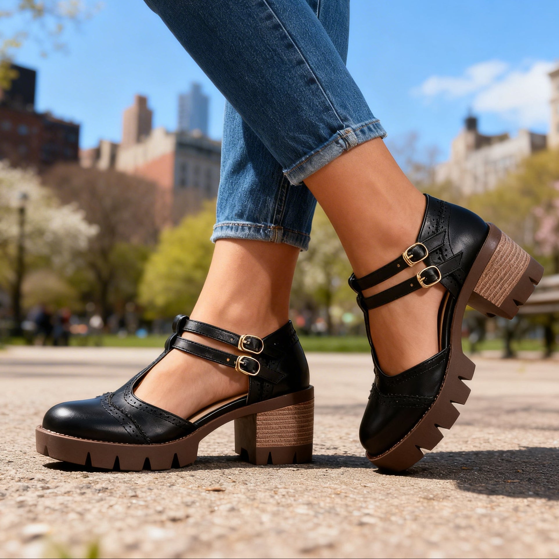 Amy | Brogue Loafers