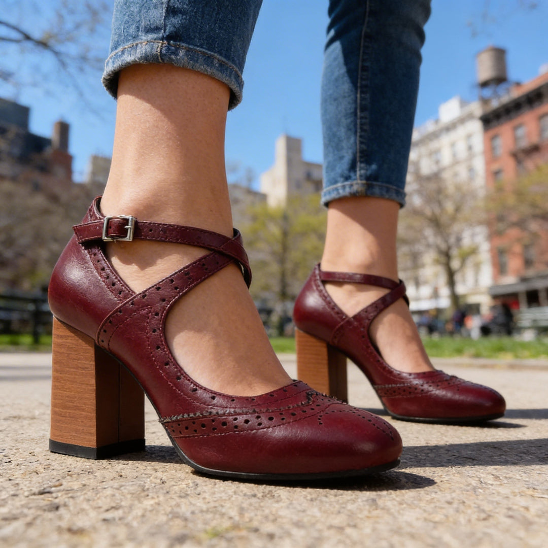 Nellie| Brogue Loafers