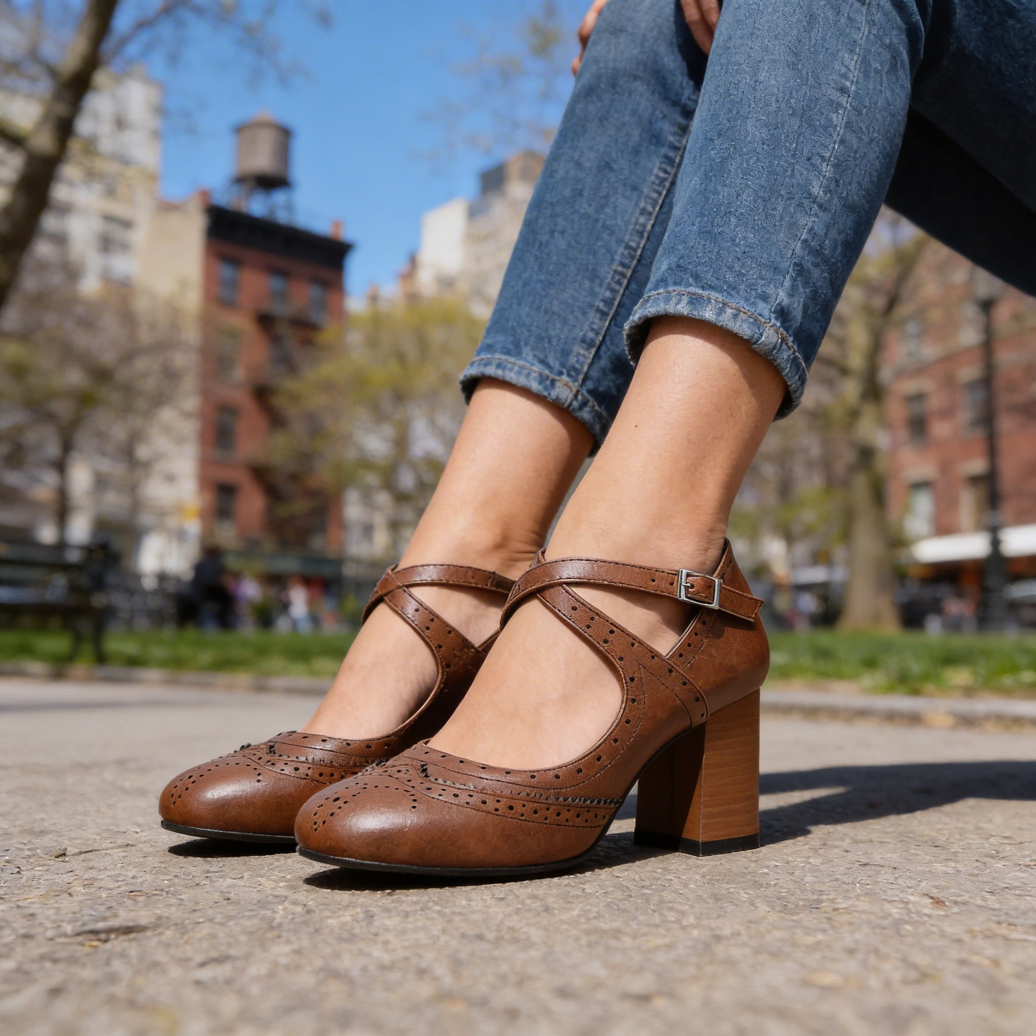 Nellie| Brogue Loafers