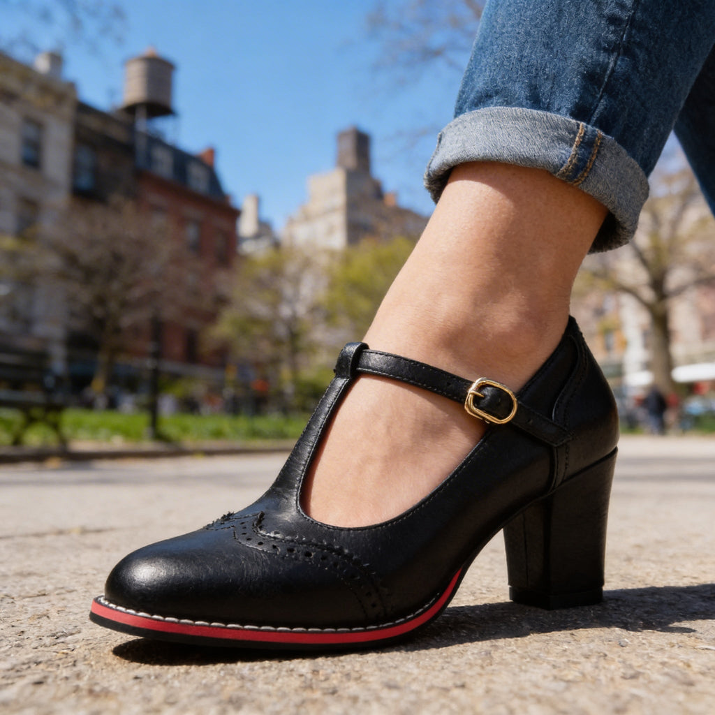 Abigail Brogue Loafers