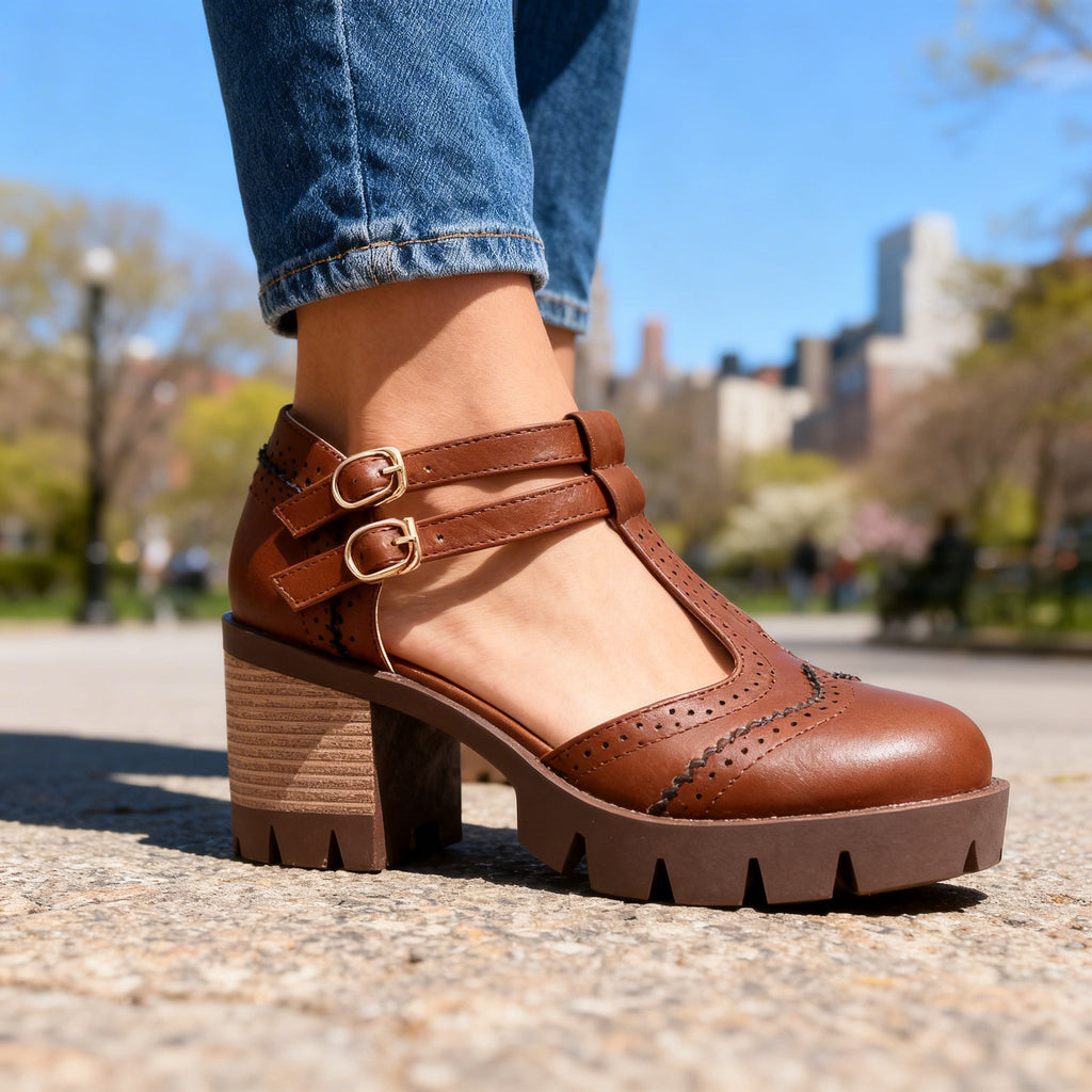 Amy | Brogue Loafers