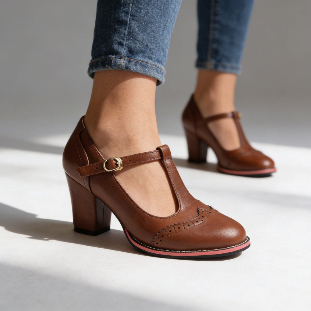 Abigail Brogue Loafers