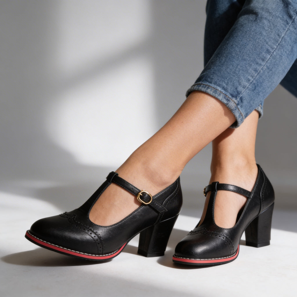 Abigail Brogue Loafers